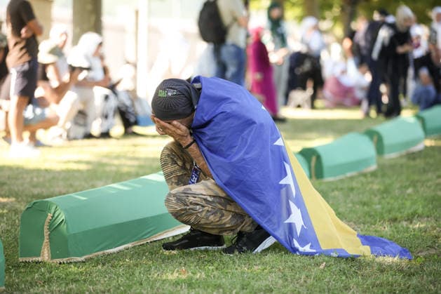 Commemoration of the 31st anniversary of the genocide in Srebrenica Commemoration of the 31st anniversary of the genocide in Srebrenica at the Memorial Center in Potocari, Bosnia and Herzegovina on July 11, 2026.  ArminxDurgut PIXSELL