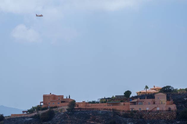 Bolanos Visits the Forward Command Post in Turre, Almería. Image of the area affected by the Los Gallardos fire. July 11, 2026, in Almería, Andalusia, Spain Visit to the Forward Command Post for the Los Gallardos fire in Almería by the Minister of the Presidency, Justice, and Relations with Parliament, Félix Bolanos July 11, 2026 Francisco J Almería, Andalusia Almería, Andalusia Spain  Copyright: xFranciscoxJ.xOlmox 7659403