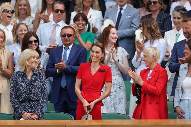 . 11 07 2026. London, United Kingdom. Kate Middleton, the Princess of Wales , in the Royal Box for the Ladies Singles Final , on day thirteen of the Wimbledon Tennis Championships in London.  xStephenxLockx xi-Imagesx IIM-26899-0065