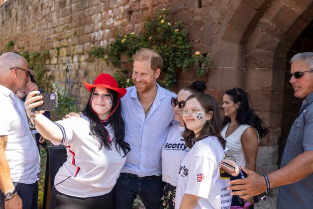 Prince Harry at Scotty s Summer Festival Prince Harry taking part in Scotty s Summer Festival at Maxstoke Castle, Birmingham . Scotty s is a military bereavement charity that provides relief from the effects of grief for bereaved military children and young people who have experienced the death of a parent who served in the British Forces. 11 July 2026, Credit:Heathcliff O Malley for the Telegraph PA ROTA - B68 Avalon  Copyright: xHeathcliffxO MalleyxforxthexTelegraphx xPAxROTAx-xB68x xAvalonx 1115961922