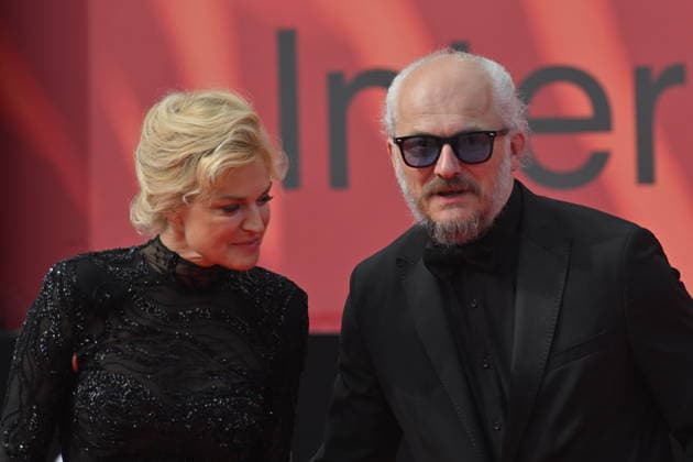 The final day of the 60th Karlovy Vary International Film Festival, on July 11, 2026. Artistic director of the festival Karel Och, right, and Katerina Vyletova. (CTKxPhoto SlavomirxKubes) CTKPhotoP2026071103808  CTKPhotoP2026071103808