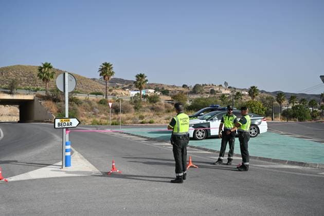 A view of a burnt area affected by wildfires in Bedar and Los Gallardos, near Almeria, Spain, Saturday, July 11, 2026 Vista de una zona quemada afectada por incendios forestales en Bedar y Los Gallardos, cerca de Almería, Espana, sábado 11 de julio de 2026 900 LOF Cordon Press Cordon Press  LOF - Spain Wildfire