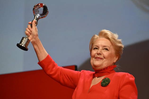 The final day of the 60th Karlovy Vary International Film Festival, on July 11, 2026. Slovak actress and diplomat Magda Vasaryova received Festival President s Award at the event s closing ceremony. (CTKxPhoto KaterinaxSulova) CTKPhotoP2026071104313  CTKPhotoP2026071104313