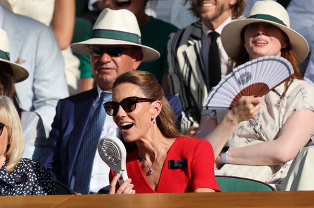 . 11 07 2026. London, United Kingdom. Kate Middleton, the Princess of Wales , in the Royal Box for the Ladies Singles Final , on day thirteen of the Wimbledon Tennis Championships in London.  xStephenxLockx xi-Imagesx IIM-26899-0118