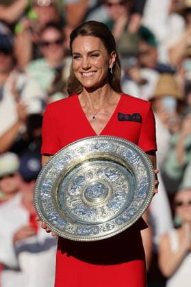 . 11 07 2026. London, United Kingdom. Kate Middleton, the Princess of Wales , in the Royal Box for the Ladies Singles Final , on day thirteen of the Wimbledon Tennis Championships in London.  xStephenxLockx xi-Imagesx IIM-26899-0130