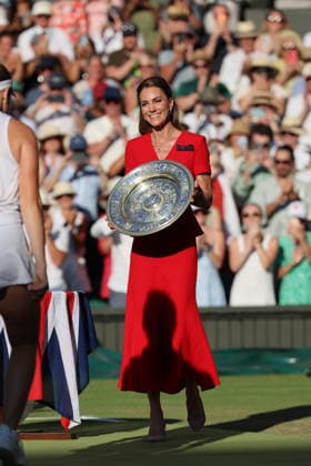 . 11 07 2026. London, United Kingdom. Kate Middleton, the Princess of Wales , in the Royal Box for the Ladies Singles Final , on day thirteen of the Wimbledon Tennis Championships in London.  xStephenxLockx xi-Imagesx IIM-26899-0131