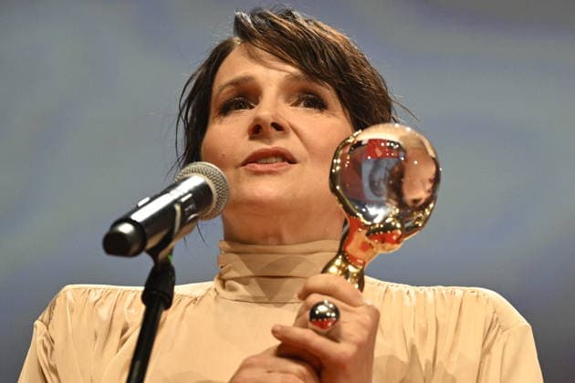 The final day of the 60th Karlovy Vary International Film Festival, on July 11, 2026. French actress Juliette Binoche received the Crystal Globe for outstanding artistic contribution to world cinema at the Karlovy Vary Film Festival. (CTKxPhoto KaterinaxSulova) CTKPhotoP2026071104724  CTKPhotoP2026071104724