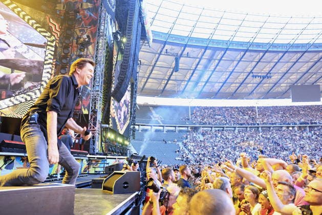 11.07.2026, Die Toten Hosen, Sänger Campino, im Konzert live im Olympiastadion, Berlin, Abschiedstour ãTrink aus wir, müssen gehenÒ live, bgl, Andreas Frege, Berlin *** July 11, 2026, Die Toten Hosen, singer Campino, live in concert at the Olympic Stadium, Berlin, farewell tour Let’s drink up, we have to go, live, bgl, Andreas Frege, Berlin