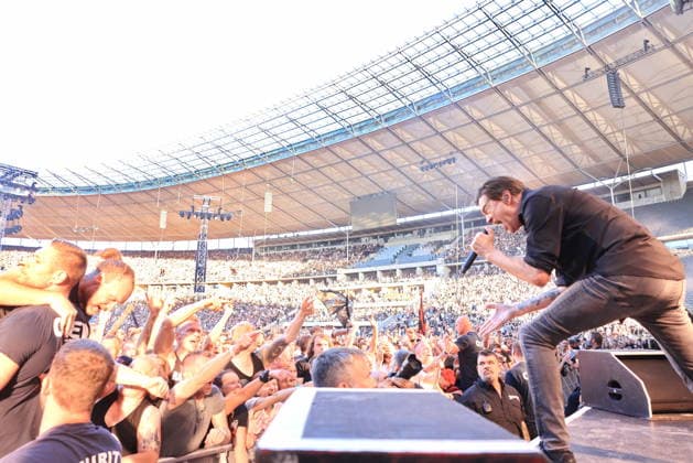 11.07.2026, Die Toten Hosen, Sänger Campino, im Konzert live im Olympiastadion, Berlin, Abschiedstour ãTrink aus wir, müssen gehenÒ live, bgl, Andreas Frege, Berlin *** July 11, 2026, Die Toten Hosen, singer Campino, live in concert at the Olympic Stadium, Berlin, farewell tour Let’s drink up, we have to go, live, bgl, Andreas Frege, Berlin