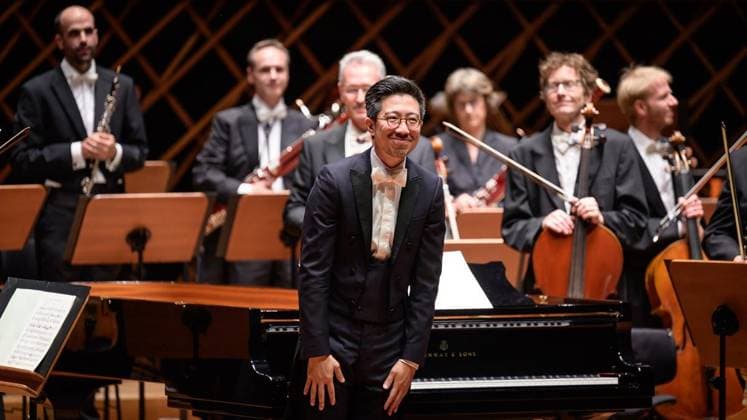 Bochum Farewell Concert for Tung Chieh Chuang ** FOR EDITORIAL USE ONLY ** EDITORIAL USE ONLY ** p Farewell concert by General Music Director Tung Chieh Chuang with the Bochum Symphony Orchestra on Saturday, July 11, 2026, at the Anneliese Brost Musikforum in Bochum, Germany (North Rhine-Westphalia), Bochum. Copyright UwexErnst Copyright: UwexErnst doc86obcc1op11w45aqsht ,EDITORIAL USE ONLY Copyright: UwexErnst