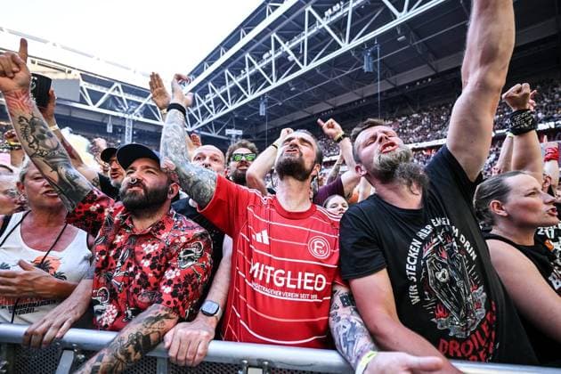 Konzert Broilers in Düsseldorf. ** NUR FÜR REDAKTIONELLE ZWECKE ** EDITORIAL USE ONLY **<p>Die Broilers treten am Samstag, 11. Juli 2026 in der Merkur Spiel Arena in Düsseldorf auf. Deutschland NRW Düsseldorf Copyright: VladimirxWegener *** Broilers Concert in Düsseldorf ** FOR EDITORIAL PURPOSES ONLY ** EDITORIAL USE ONLY ** p The Broilers will perform on Saturday, July 11, 2026, at the Merkur Spiel Arena in Düsseldorf, Germany, North Rhine-Westphalia, Düsseldorf. Copyright VladimirxWegener Copyright: VladimirxWegener doc86obe4eton5h4uczgni ,EDITORIAL USE ONLY