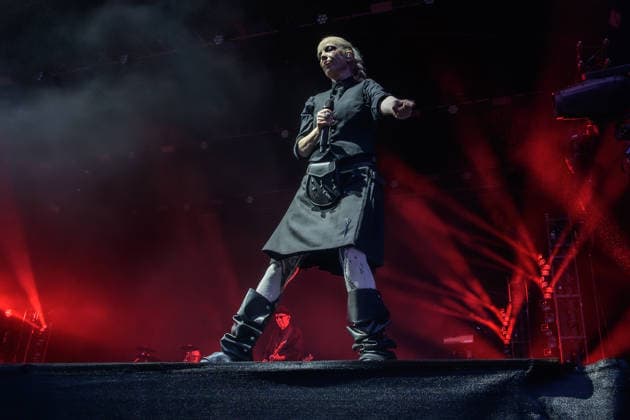 Garbage at The Castle Concerts 2026 in Edinburgh, UK - 11 Jul. Shirley Manson seen performing live on stage at Edinburgh Castle. Edinburgh United Kingdom Copyright: xStuartxWestwoodx xSOPAxImagesx SWESTWOOD12