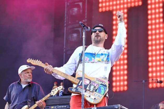 11.07.2026, Beatsteaks, Sänger Armin Teutoburg-Weiss, im Konzert live im Olympiastadion, Berlin, Musik, Berlin *** July 11, 2026, Beatsteaks, singer Armin Teutoburg Weiss, live in concert at the Olympic Stadium, Berlin, music, Berlin