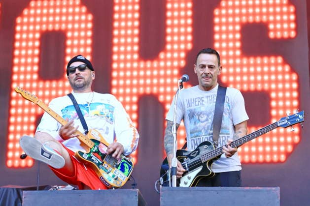 11.07.2026, Beatsteaks, Sänger Armin Teutoburg-Weiss, im Konzert live im Olympiastadion, Berlin, Musik, Berlin *** July 11, 2026, Beatsteaks, singer Armin Teutoburg Weiss, live in concert at the Olympic Stadium, Berlin, music, Berlin