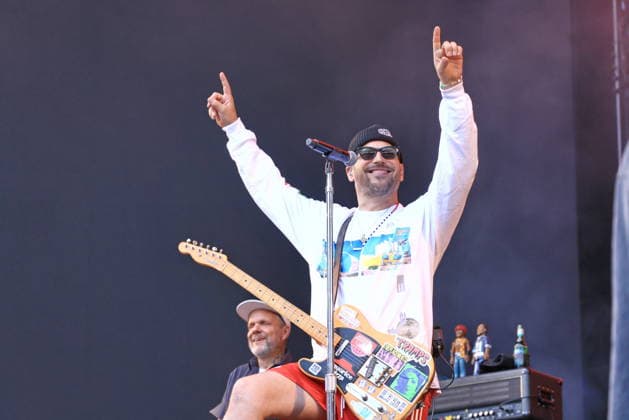 11.07.2026, Beatsteaks, Sänger Armin Teutoburg-Weiss, im Konzert live im Olympiastadion, Berlin, Musik, Berlin *** July 11, 2026, Beatsteaks, singer Armin Teutoburg Weiss, live in concert at the Olympic Stadium, Berlin, music, Berlin