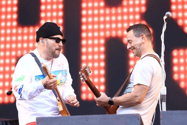 11.07.2026, Beatsteaks, Sänger Armin Teutoburg-Weiss, im Konzert live im Olympiastadion, Berlin, Musik, Berlin *** July 11, 2026, Beatsteaks, singer Armin Teutoburg Weiss, live in concert at the Olympic Stadium, Berlin, music, Berlin