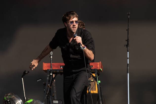 IPA86617751 - London: The Vaccines perform live at the BST Festival in Hyde Park. Pictured: Justin Young  Copyright: xCRISTINAxMASSEIx xx 86617751