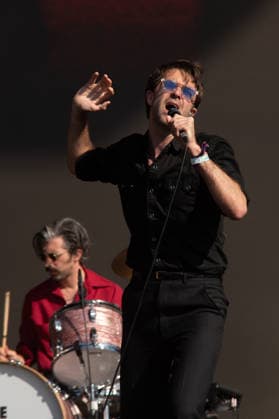 IPA86617733 - London, The Vaccines perform live at the BST Festival in Hyde Park. Pictured: Justin Young  Copyright: xCRISTINAxMASSEIx xx 86617733