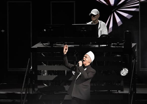 11.07.2026, xlakx, Entertainment, Pet Shop Boys Dreamworld The Greatest Hits Live v.l. Die Pet Shop Boys (Neil Tennant, Chris Lowe) treten im Rahmen ihrer Dreamworld The Greatest Hits Live-Tour 2026 in der Waldbühne Berlin auf. Berlin *** July 11, 2026, xlakx, Entertainment, Pet Shop Boys: Dreamworld—The Greatest Hits Live—The Pet Shop Boys, Neil Tennant and Chris Lowe, will perform at the Waldbühne in Berlin as part of their 2026 Dreamworld—The Greatest Hits Live Tour Berlin Daniel Lakomski