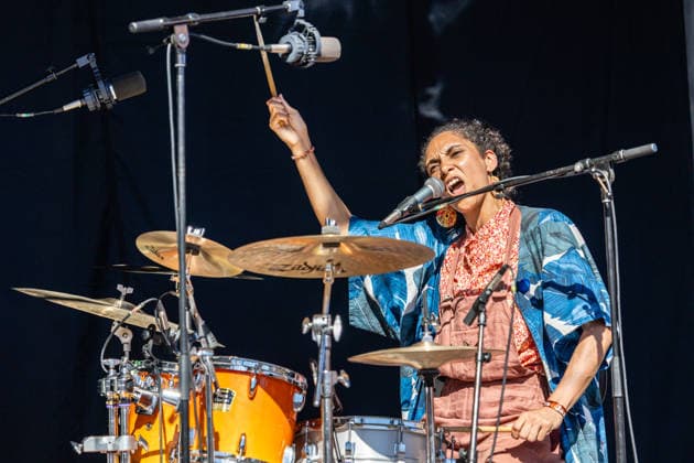 Zaynab Wilson live at Copenhagen Jazz Festival 2026 Copenhagen, Denmark. 11th, July 2026. The Canadian singer, composer and multi-instrumentalist Zaynab Wilson performs a live concert at Den Rode Plads as part of Copenhagen Jazz Festival 2026 in Copenhagen. Denmark, Copenhagen, Den Rode Plads  Copyright: xGonzalesxPhoto ErlingxBrodersenx