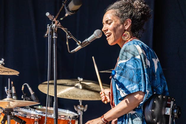 Zaynab Wilson live at Copenhagen Jazz Festival 2026 Copenhagen, Denmark. 11th, July 2026. The Canadian singer, composer and multi-instrumentalist Zaynab Wilson performs a live concert at Den Rode Plads as part of Copenhagen Jazz Festival 2026 in Copenhagen. Denmark, Copenhagen, Den Rode Plads  Copyright: xGonzalesxPhoto ErlingxBrodersenx