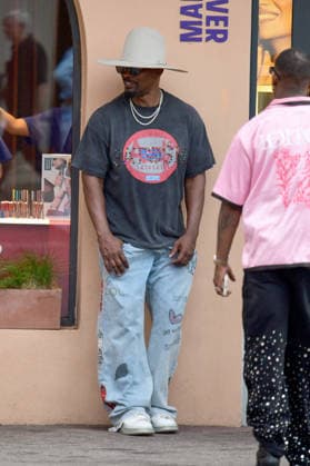 Jamie Foxx Out and About in Saint Tropez - France American actor and comedian Jamie Foxx seen out and about in Saint Tropez, France, on July 11, 2026. Photo by ABACAPRESS.COM Saint Tropez France  Copyright: xABACAx