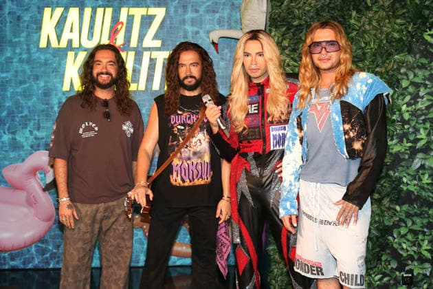 Bill und Tom Kaulitz bei der Präsentation ihrer Wachsfiguren im Madame Tussauds Berlin Berlin, 12.7..2026 Bill und Tom Kaulitz bei der Präsentation ihrer Wachsfiguren im Madame Tussauds Berlin Berlin Deutschland *** Bill and Tom Kaulitz at the unveiling of their wax figures at Madame Tussauds Berlin, Berlin, July 12, 2026 Bill and Tom Kaulitz at the unveiling of their wax figures at Madame Tussauds Berlin, Berlin, Germany Copyright: xMatthiasxGränzdörferx