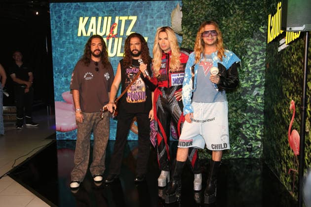 Bill und Tom Kaulitz bei der Präsentation ihrer Wachsfiguren im Madame Tussauds Berlin Berlin, 12.7..2026 Bill und Tom Kaulitz bei der Präsentation ihrer Wachsfiguren im Madame Tussauds Berlin Berlin Deutschland *** Bill and Tom Kaulitz at the unveiling of their wax figures at Madame Tussauds Berlin, Berlin, July 12, 2026 Bill and Tom Kaulitz at the unveiling of their wax figures at Madame Tussauds Berlin, Berlin, Germany Copyright: xMatthiasxGränzdörferx