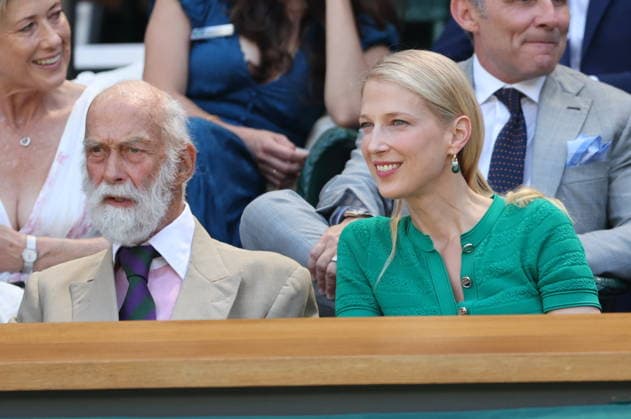 . 12 07 2026. London, United Kingdom. Celebrities including Lady Gabriella Windsor , Raye and Dustin Hoffman in the Royal Box on the last day of the Wimbledon Tennis Championships in London.  xStephenxLockx xi-Imagesx IIM-26902-0025