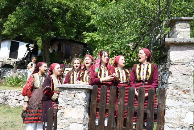 Traditional Galichnik Wedding in North Macedonia MAVROVO AND ROSTUSA, NORTH MACEDONIA - JULY 12: A view from centuries-old Galichnik Wedding, one of the Balkans most distinctive traditional wedding ceremonies, held in the historic mountain village of Galichnik, about 110 kilometers west of Skopje, in Mavrovo and Rostusa, North Macedonia, on July 12, 2026. The annual event, regarded as one of the country s most important cultural heritage traditions, attracts visitors from across North Macedonia and abroad. Medin Nuredini Anadolu Mavrovo and Rostusa North Macedonia. Editorial use only. Please get in touch for any other usage.  Copyright: x2026xAnadoluxMedinxNuredinix