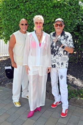 ZDF - Fernsehgarten. Masterboy ( Tommy Schleh , Enrico Zabler und Beatrix Trixi Delgado ) während der ZDF - Unterhaltungsshow Fernsehgarten am 12.07.2026 in Mainz. 20260712MWI134532 *** ZDF Fernsehgarten : Masterboy Tommy Schleh, Enrico Zabler, and Beatrix Trixi Delgado during the ZDF entertainment show Fernsehgarten on July 12, 2026, in Mainz 20260712MWI134532