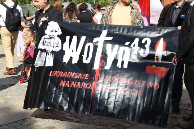 Torun 12.07.2026 March of Remembrance of Volhynia in Torun Marsz Pamieci Wolynia w Toruniu fot. Mateusz Bialczyk arena akcji NEWSPIX.PL --- newspix.pl POLAND OUT! 