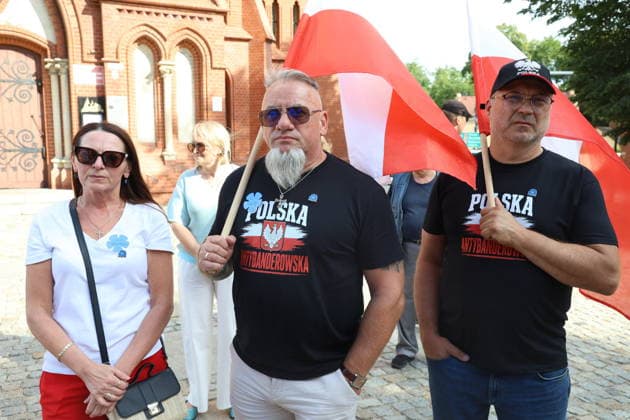 Torun 12.07.2026 March of Remembrance of Volhynia in Torun Marsz Pamieci Wolynia w Toruniu fot. Mateusz Bialczyk arena akcji NEWSPIX.PL --- newspix.pl POLAND OUT! 
