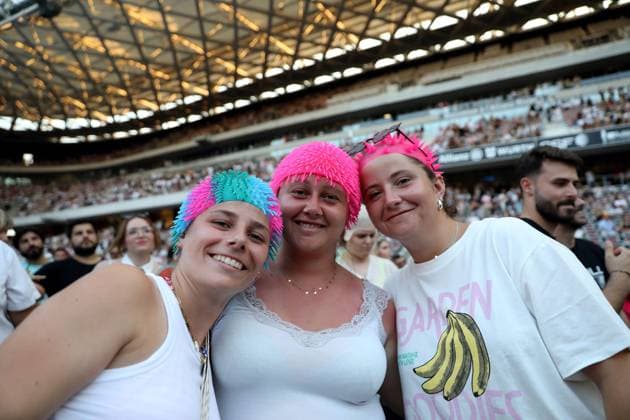 PITBULL CONCERT AT ALLIANZ RIVIERA, NICE – PHOTOPQR, NICE MATIN – Justine Meddah, Nice, July 12, 2026 – Spectators in the pit and the stands at Pitbull’s I’m Back Tour concert at the Allianz Riviera in Nice on July 12. Pitbull I Am Back Tour at Allianz Riviera, Nice, France, on July 12, 2026 Nice, France  Copyright: xPHOTOPQR NICExMATIN MAXPPPxJustinexMeddahx 20260712NIM2972 20260712NIM3173