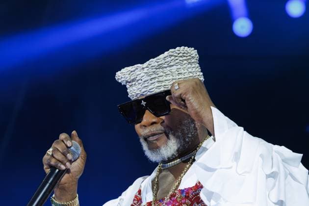 Picture taken during a concert of Koffi Olomide, at the Koning Boudewijnstadion Stade Roi Baudouin, in Brussels, Sunday 12 July 2026.  NICOLASxMAETERLINCK 181025861