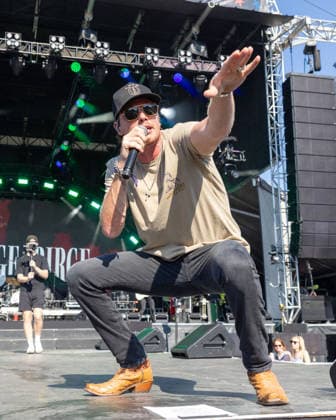 July 12, 2026, Chicago, Illinois, USA: Country musician GEORGE BIRGE during the WIndy City Smokeout Music Festival at United Center in Chicago, Illinois Chicago USA  - ZUMAs135 20260712_zap_s135_032 Copyright: xDanielxDeSloverx
