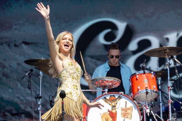 July 12, 2026, Chicago, Illinois, USA: Country musician CARTER FAITH during the WIndy City Smokeout Music Festival at United Center in Chicago, Illinois Chicago USA  - ZUMAs135 20260712_zap_s135_034 Copyright: xDanielxDeSloverx