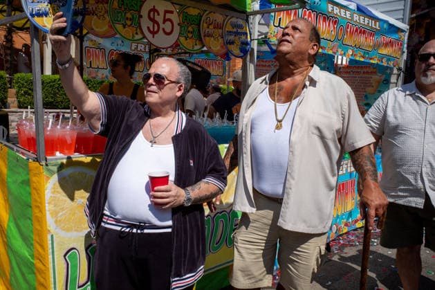 July 12, 2026, New York, New York, USA: Drawing large crowds, The Ã¢â‚¬oeDancing of the GiglioÃ¢â‚¬Â is an annual event, held in Williamsburg, Brooklyn in front of Our Lady of Mount Carmel. The Italian community takes part in a 139 year old tradiontion celebration heritage, faith and culture. New York USA - ZUMAp288 20260712_znp_p288_019 Copyright: xSyndixPilarx