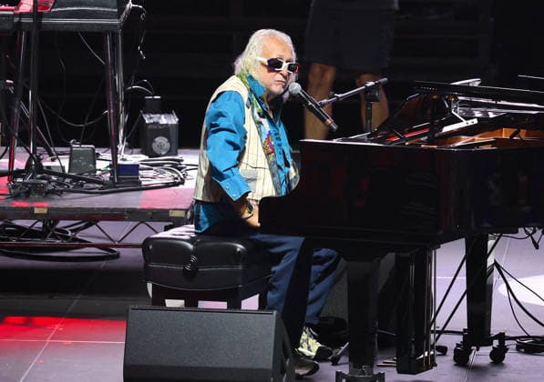 Michel Polnareff In Central Park Concert In Celebration of Bastille Day - NYC French iconic singer Michel Polnareff is singing during a rare performance at Bastille Day concert in Central Park, New York on July 12, 2026. Photo by Charles Guerin ABACAPRESS.COM New York City NY United States  Copyright: xGuerinxCharles ABACAx