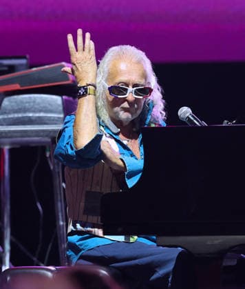 Michel Polnareff In Central Park Concert In Celebration of Bastille Day - NYC French iconic singer Michel Polnareff is singing during a rare performance at Bastille Day concert in Central Park, New York on July 12, 2026. Photo by Charles Guerin ABACAPRESS.COM New York City NY United States  Copyright: xGuerinxCharles ABACAx