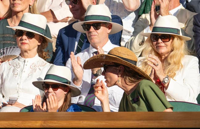 The Prince and Princess of Wales, Prince George and Princess Charlotte attend the Wimbledon Mens™ Singles Final The Prince and Princess of Wales, Prince George and Princess Charlotte attend the Wimbledon Mens™ Singles Final at the All England Lawn Tennis and Croquet Club, Wimbledon, London, UK, on the 12th July 2026. Wimbledon The All England Lawn Tennis and Croquet Club London United Kingdom  WHA-0831