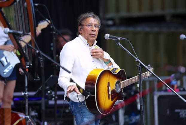 Laurent Voulzy Performing at Bastille Day Central Park - NYC French singer Laurent Voulzy is performing during Bastille Day in Central Park, New York on July 12, 2026. Photo by Charles Guerin ABACAPRESS.COM New York City NY United States  Copyright: xGuerinxCharles ABACAx
