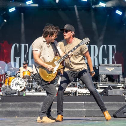 July 12, 2026, Chicago, Illinois, USA: Country musician GEORGE BIRGE during the WIndy City Smokeout Music Festival at United Center in Chicago, Illinois Chicago USA  - ZUMAs135 20260712_zap_s135_061 Copyright: xDanielxDeSloverx