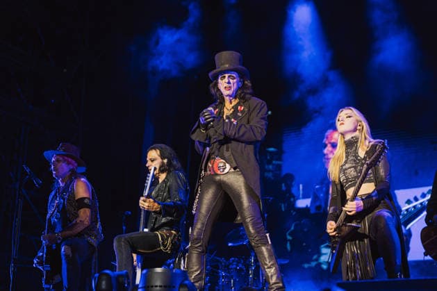 Music Concert - Alice Cooper Alice Cooper, Ryan Roxie, Anna Cara and Chuck Garric performing on stage during Alice Cooper, Music Concert in Vicenza, Italy, July 13 2026 Vicenza Vicenza Italy Copyright: xTommasoxTadiellox xLiveMediax LPM_2564590