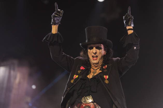 Music Concert - Alice Cooper Alice Cooper in a close-up during the performance during Alice Cooper, Music Concert in Vicenza, Italy, July 13 2026 Vicenza Vicenza Italy Copyright: xTommasoxTadiellox xLiveMediax LPM_2564601