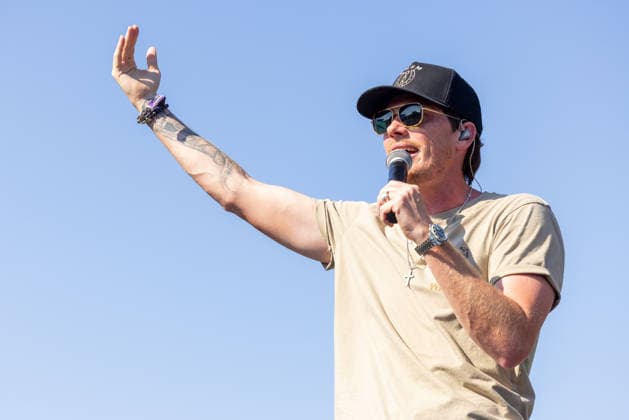 July 12, 2026, Chicago, Illinois, USA: Country musician GEORGE BIRGE during the WIndy City Smokeout Music Festival at United Center in Chicago, Illinois Chicago USA  - ZUMAs135 20260712_zap_s135_118 Copyright: xDanielxDeSloverx
