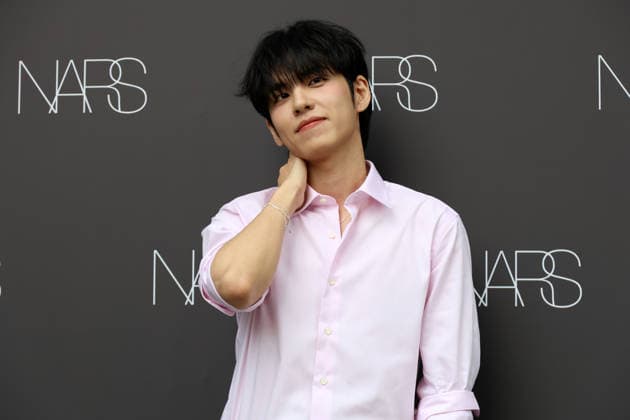 k-pop and film stars attend nars beauty pop-up in seoul, South Korea Wonpil of South Korean boy band DAY6 poses during a pop-up store event for NARS Insatiable Liquid Blush at Musinsa Megastore Seongsu in Seoul, South Korea, on July 13, 2026. Seoul South Korea  Copyright: xMatrixxImages JungxUi-Chelx