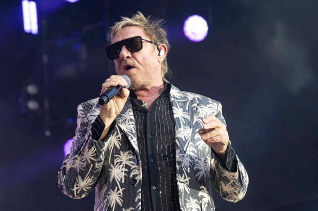 Simon Le Bon von Duran Duran live auf dem Musikfestival Moon&Stars 2026 auf der Piazza Grande. Locarno, 12.07.2026 *** Simon Le Bon of Duran Duran performing live at the Moon Stars 2026 music festival on Piazza Grande in Locarno, July 12, 2026 Foto:xA.xRaemyx xFuturexImagex duran_6708
