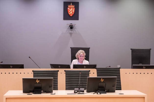 Rettsmotet om videre varetekt for Marius Borg Hoiby Oslo 20260713. Dommer Lise Bogens Behrens for rettsmotet om videre varetekt for Marius Borg Hoiby pa Oslo tingrett mandag. Foto: Javad Parsa NTB Oslo Norge KisS7yOKEC8 EDITORIAL USE ONLY Ref:_BNCKisS7yOKEC8.jpg *** Hearing on the Extension of Marius Borg Hoiby’s Pretrial Detention, Oslo, July 13, 2026. Judge Lise Bogens Behrens presiding over the hearing on the extension of Marius Borg Hoiby’s pretrial detention at the Oslo District Court on Monday. Photo by Javad Parsa, NTB, Oslo, Norway. KisS7yOKEC8 EDITORIAL USE ONLY Ref BNCKisS7yOKEC8 jpg  Copyright: xJavadxParsax xNTBx