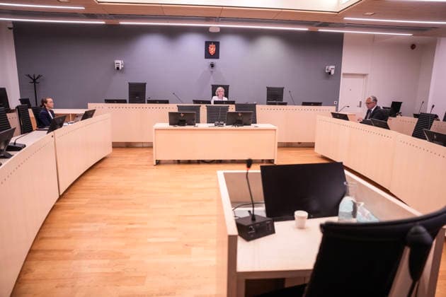 Rettsmotet om videre varetekt for Marius Borg Hoiby Oslo 20260713. Dommer Lise Bogens Behrens, advokat Petar Sekulic og advokat Oda Karterud for rettsmotet om videre varetekt for Marius Borg Hoiby i Oslo tingrett mandag. Foto: Javad Parsa NTB Oslo Norge iYCKEJn_5Qo EDITORIAL USE ONLY Ref:_BNCiYCKEJn_5Qo.jpg *** Court hearing on the continued detention of Marius Borg Hoiby, Oslo, July 13, 2026. Judge Lise Bogens Behrens, Attorney Petar Sekulic and Attorney Oda Karterud at the hearing on the continued detention of Marius Borg Hoiby at the Oslo District Court on Monday. Photo by Javad Parsa, NTB, Oslo, Norway iYCKEJn 5Qo EDITORIAL USE ONLY Ref BNCiYCKEJn 5Qo jpg  Copyright: xJavadxParsax xNTBx